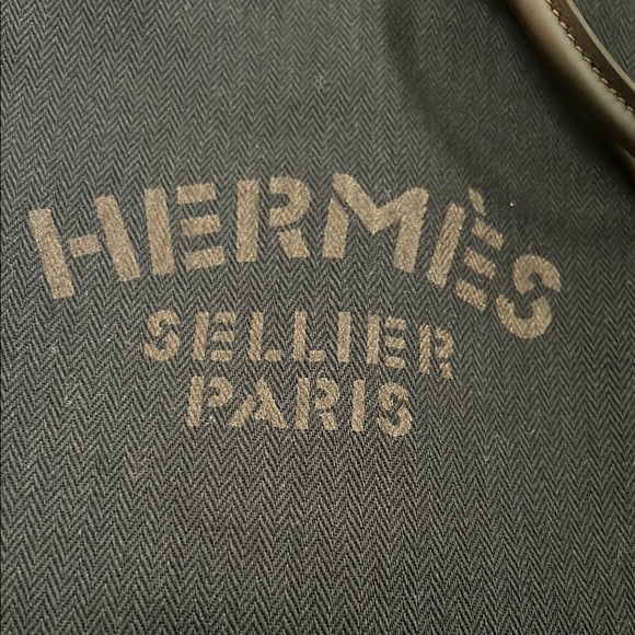 Hermes Canvas Swift Aline Backpack - Picture 5 of 8